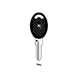 Silca ZD23RBP Key Blank with Plastic Head for Zadi, Motorbikes, Cars, Caravans and Various Locks