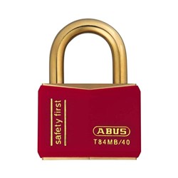 ABUS P/LOCK T84MB/40 KA8402 RED