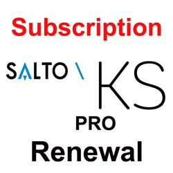 SALTO KS Pro Subscription Two Extra Large. Renewal must provide UID