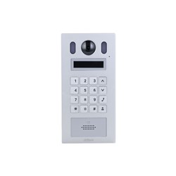 Dahua IP Video Silver Apartment Intercom Door Station with 2MP Camera, IP65 and IK08 - DHI-VTO6222E-P
