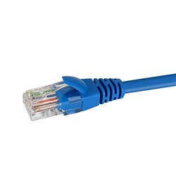 Datamaster CAT6 UTP Blue Patch Cable, 25cm - W2740BLU