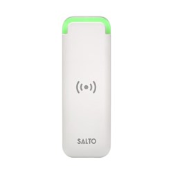 SALTO XS4 Mullion Reader MIFARE DESFire + Bluetooth LE + HSE in White