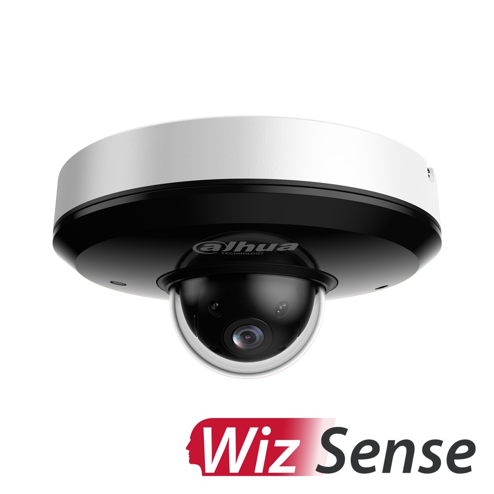 DAHUA WizSense Telecamera PTZ Starlight Full HD – Zoom Ottico 4x, IP66 Anti-Vandalo, Wi-Fi