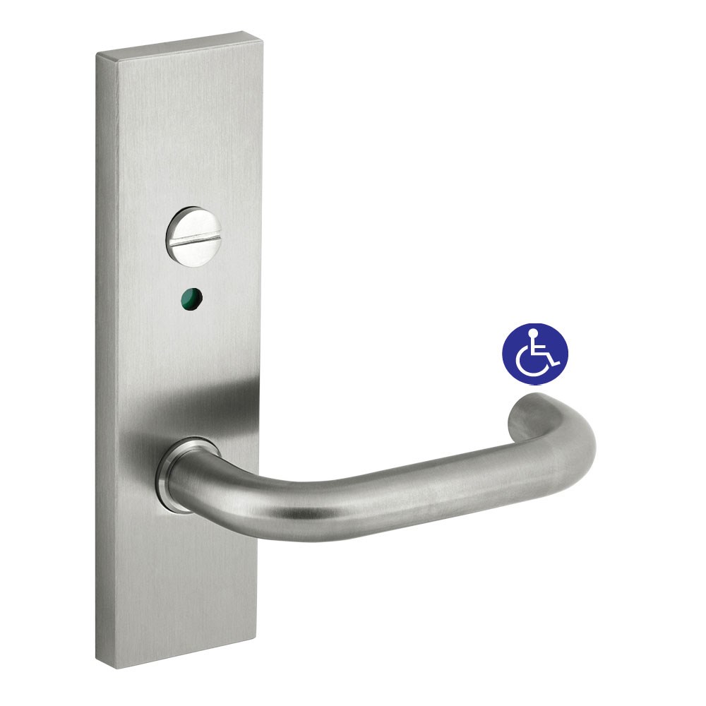 L4- Noosa Brushed Stainless Steel Lever – Handle House