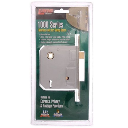 LANE MORTICE LOCK 1000 PB DP (L001001)