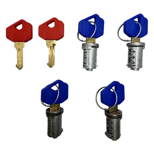 LOCK FOCUS BARREL KIT-4 & ASSY KEY