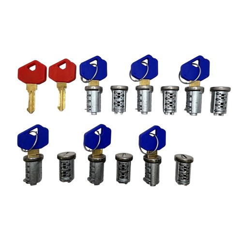 LOCK FOCUS BARREL KIT-12 & ASSY KEY