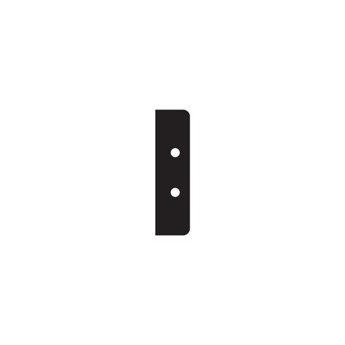 BDS Packer to suit Lockwood 001 Strike 1.5mm Black Acrylic - 09351229