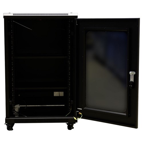 Datatek 18RU 600mm Deep Floor Standing Data Cabinet FPS Series includes accessories 600Wx600Dx988Hmm - 24A18R66FPS