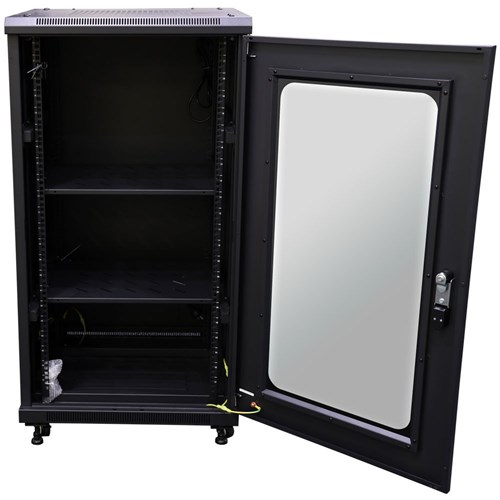 Datatek 22RU 600mm Deep Floor Standing Data Cabinet FPS Series includes accessories 600Wx600Dx1166Hmm - 24A22R66FPS