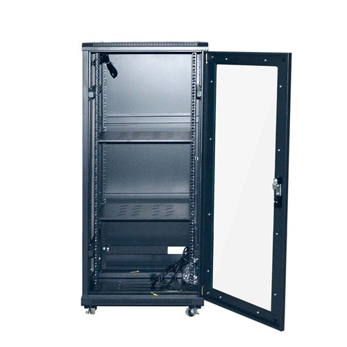 Datatek 27RU 600mm Deep Floor Standing Data Cabinet FPS Series includes accessories 600Wxs600Dx1388Hmm - 24A27R66FPS