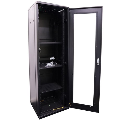 Datatek 42RU 600mm Deep Floor Standing Data Cabinet FPS Series includes accessories 600Wx600Dx2055Hmm - 24A42R66FPS