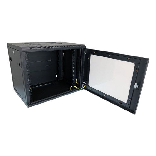 Datatek 9RU 450mm Deep Wall Mount Data Cabinet 600Wx450Dx500Hmm - 24B9RW64