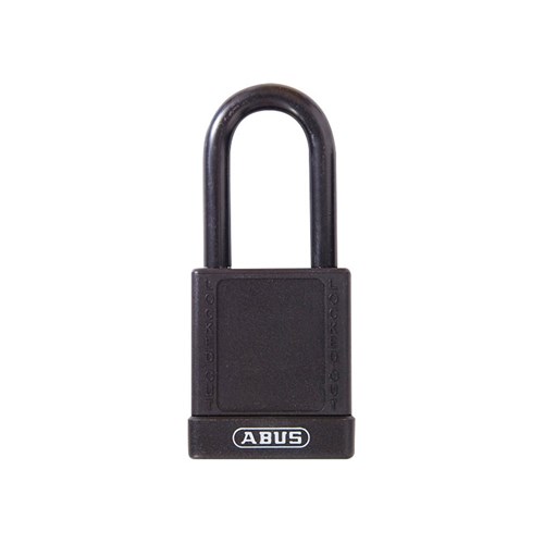 ABUS Padlock 74/40 Black Keyed KA KK07975, 1 x Key per Lock