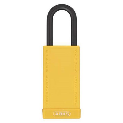 ABUS P/LOCK 74LB/40 YEL KD ***LONG BODY VERSION***