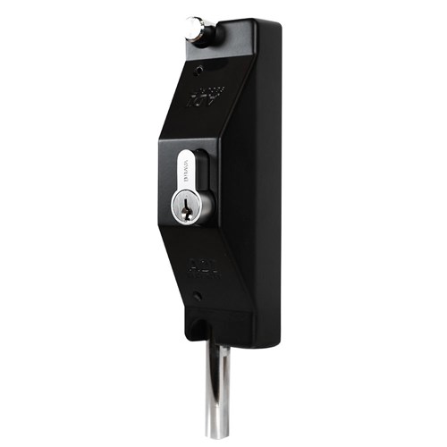 ADI 5504 Lock Bolt to suit Half Euro Cylinder in Black with 203mm Bolt