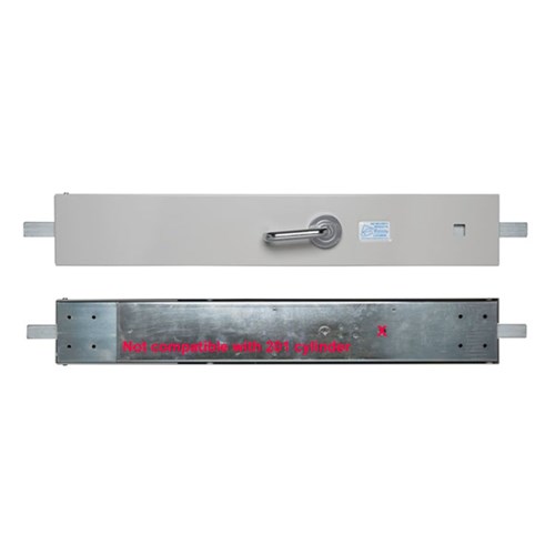 ADI 2 Point Locking Bar LB702/175 LH with Internal Lever Only for Doors 930-1080mm - ADILB702175LH