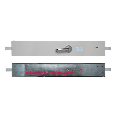 ADI 2 Point Locking Bar LB802/335 LH with Internal Lever Only for Doors 1080-1250mm - ADILB802335LH