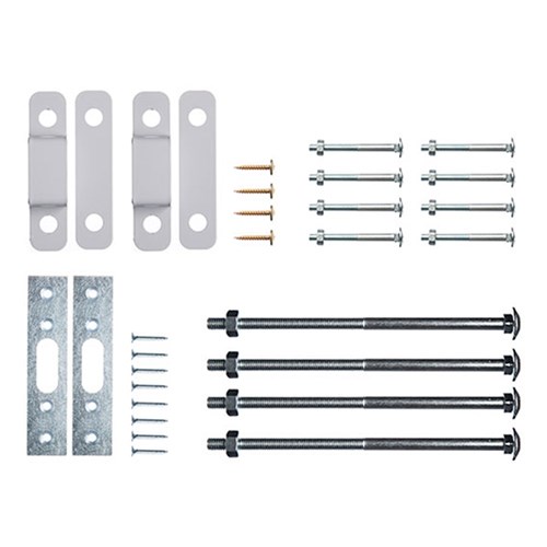 ADI 2 Point Locking Bar LB802/335 LH with Internal Lever Only for Doors 1080-1250mm - ADILB802335LH