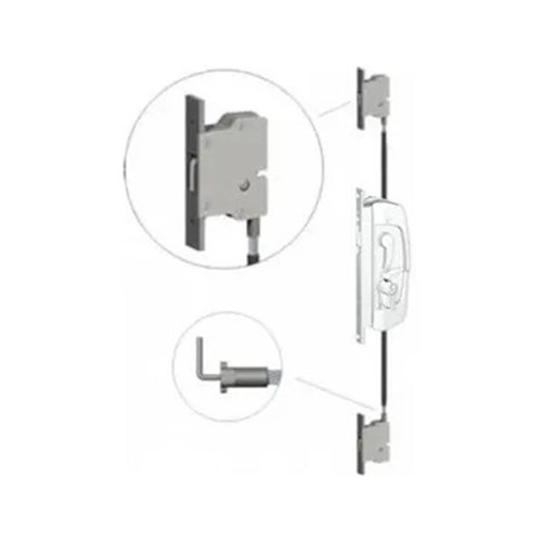 Austral Lock 3 Point Kit Cable Operated for SD7 and SD9 Sliding Security Door Lock *Specify High, Low or Pool* - SD14Plus