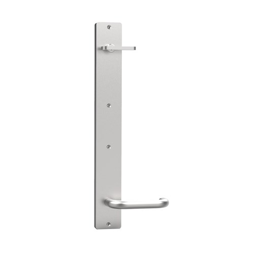 AMS Dual Lock Lever Handle Aluminium Internal Handle with Turn Snib - DLLH33 T AL