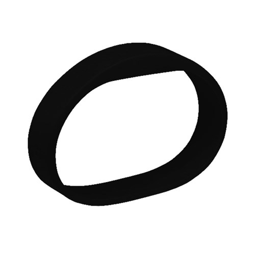 SALTO Silicon Wristband, DESFire 2K in Black, Extra Large Size, Pack of 5 - CWSXLD207BK005