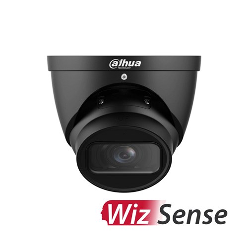 Dahua WizSense Series 8MP Black Eyeball Network Camera with 2.7-13.5mm Varifocal Lens, IP67 - DH-IPC-HDW3866TP-ZS-AUS