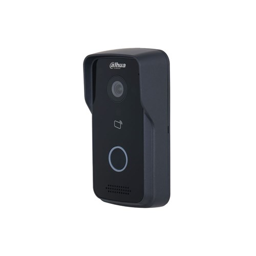 Dahua IP Video 1 Button Black Residential Intercom Door Station with 2MP Camera and Card Reader, IP65 - DHI-VTO2111D-P-S3