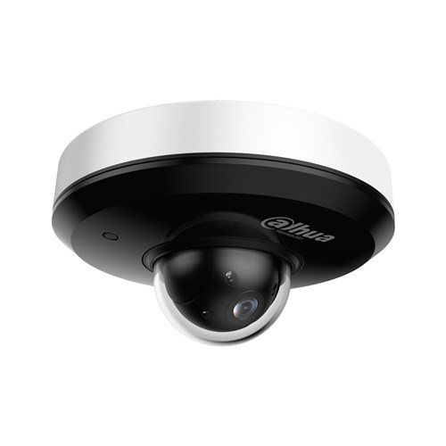 Dahua WizSense Series 4MP Mini Dome PTZ Network Camera with 4x Optical Zoom, Starlight Technology, IP66 and IK08 - DH-SD1A404DB-GNY