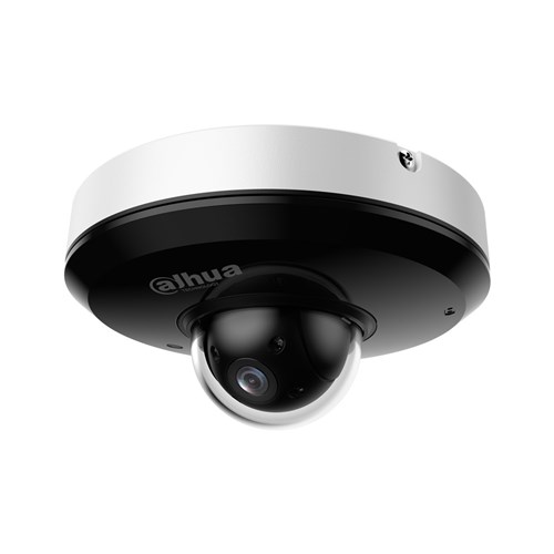 Dahua WizSense Series 4MP Mini Dome PTZ Network Camera with 4x Optical Zoom, Starlight Technology, IP66 and IK08 - DH-SD1A404DB-GNY