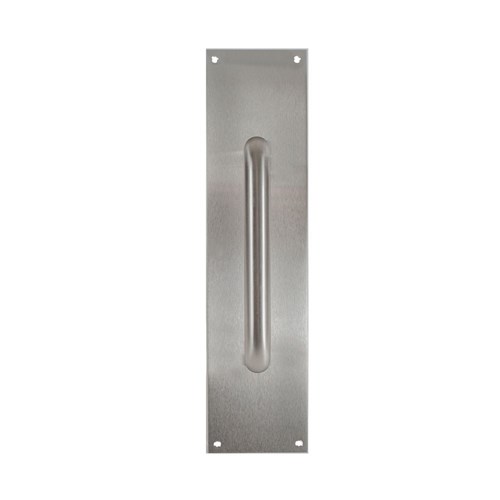 dormakaba Pull Handle on Plate Visible Fix 150x16mm on 300x75mm SSS - 3075V-H15 SQ SSS 9400000016578