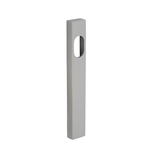 Dormakaba Furniture Narrow Square End Plate Concealed Fix with Cylinder Hole Only SSS - 6410 SSS