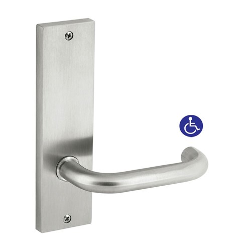 L4- Noosa Brushed Stainless Steel Lever – Handle House