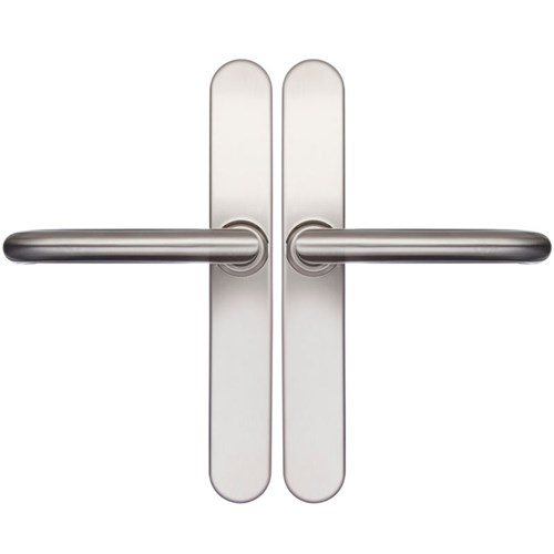 SALTO XS4 Original Complementary Narrow Escutcheon, 42-47mm Door, 7.6mm Spindle, Stainless Steel, Z Levers
