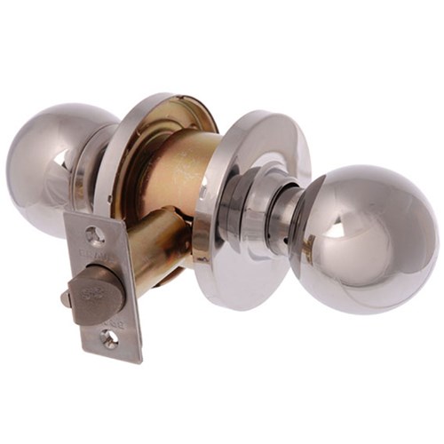 BRAVA Metro EA Series Passage Knob Set 60mm Backset Polished Stainless Steel - EA3882PSS70