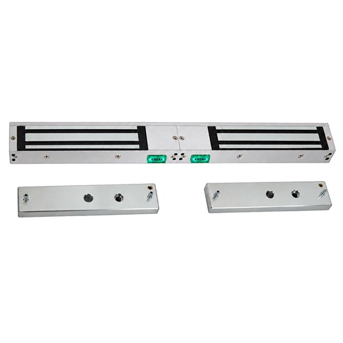 FSH Double Maglock 280kg Holding Force, Fully Monitored & High Visibility LED, 2 Hour Fire Rated - FEM4300DM-HV