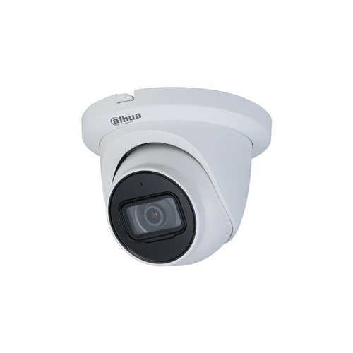 Dahua Lite Series 5MP Eyeball HDCVI Camera with 2.8mm Fixed Lens, Starlight Technology and Power-Over-Coax, IP67 - DH-HAC-HDW1500TMQP-A-0280B-S3