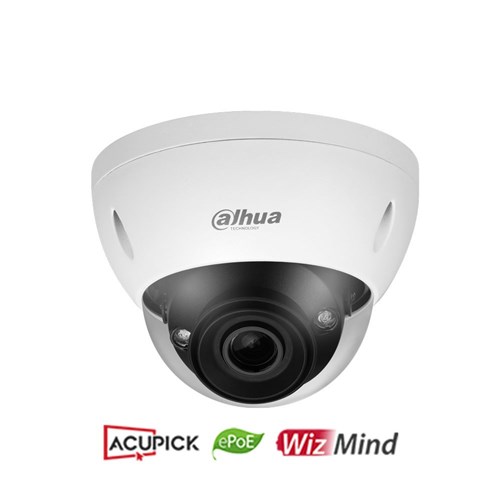 Dahua WizMind Series 8MP Dome Network Camera with 2.7-12mm Vari-focal Lens, IP67, IK10 - DH-IPC-HDBW5842EP-ZE-S3