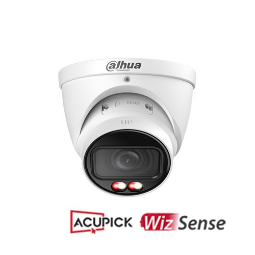 Dahua WizSense Series 6MP Eyeball Network Camera with 2.7-13.5mm Varifocal Lens, AcuPick Technology and White Light LED, IP67 - DH-IPC-HDW3667T-ZS-IL-ANZ