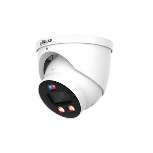 Dahua WizSense Series 8MP TiOC Pro 3.0 Active Deterrence Eyeball Network Camera with 2.8mm Fixed Lens, WizColor Technology, IP67 - DH-IPC-HDW3849H-AS-PV-PRO-ANZ