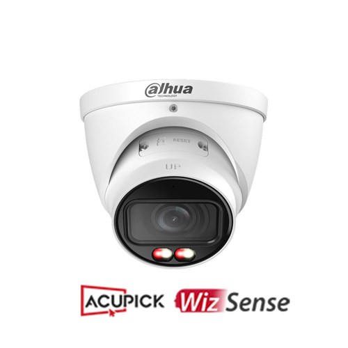 Dahua WizSense Series 8MP Eyeball Network Camera with 2.7-13.5mm Varifocal Lens, AcuPick Technology and White Light LED, IP67 - DH-IPC-HDW3867T-ZS-IL-ANZ