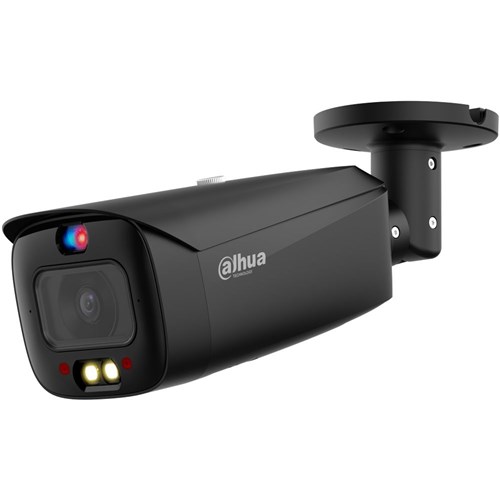 Dahua WizSense Series 8MP Black TiOC 3.0 Bullet Network Camera with 2.8mm Fixed Lens, AcuPick Technology, IP67 - DH-IPC-HFW3849T1-AS-PV-ANZ-S2-BLK