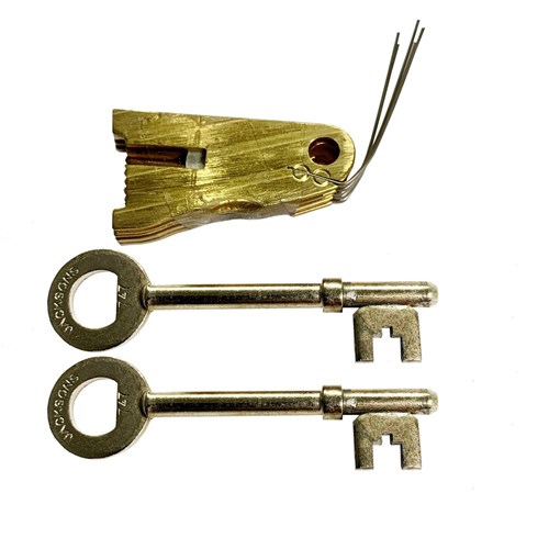 JACKSONS LEVER PKT & KEYS suit JM546/560 5 LEVER LOCKS KD