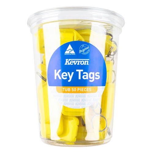 KEVRON CLICKTAG ID YELLOW TUB=50