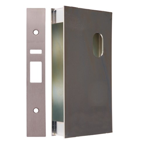 BDS Lock Box to suit Lockwood 3572 Cylinder Hole for 40mm Wide Gate 60mm Backset 92x175x40mm - LB3A