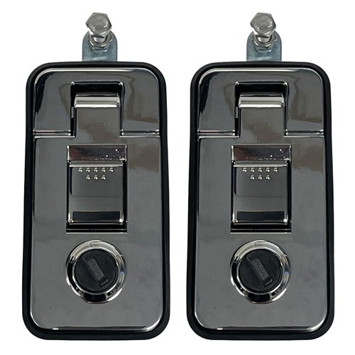 Lock Focus Mini Pop Lock Compression Latch Bright Chrome Box of 2 - A/2405/PH/3 X2