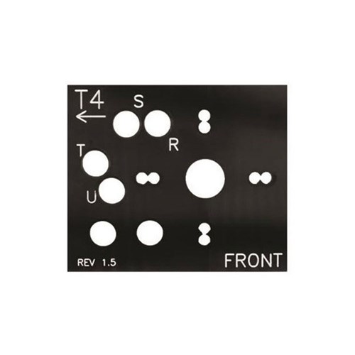 LOCKMASTERS SAT4 KABA MAS DRILL TEMPLATE