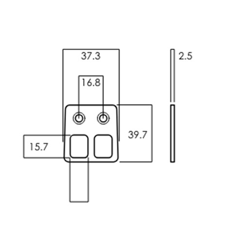 LOCKWOOD STRIKE 680-N453 FLAT ZP