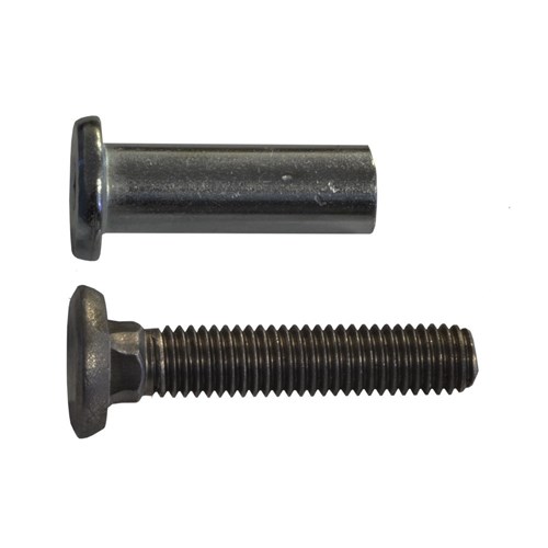 BDS Blocker Plate Sex Bolt M6 Thread Extended 50-65mm Mild Steel