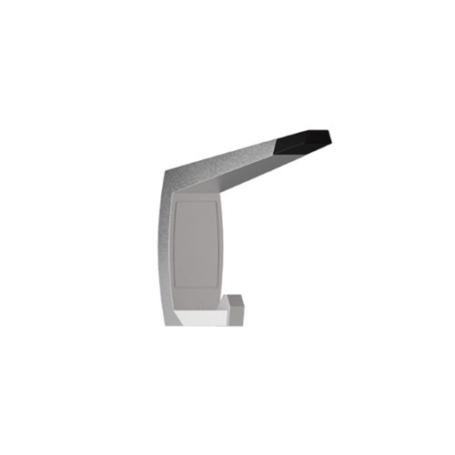 Metlam Moda Series Hook Concealed Screw Fix Antimicrobial Coated - MODA_HOOK_ANMB
